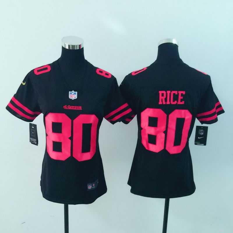 Women Nike 49ers 80 Jerry Rice Black Vapor Untouchable Limited Jersey,We sell and wholesale Women Nike 49ers 80 Jerry Rice Black Vapor Untouchable Limited Jersey on line form chian!